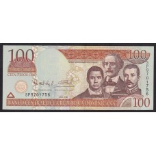 REPUBLICA DOMINICANA 2006 BILLETE DE 100 PESOS